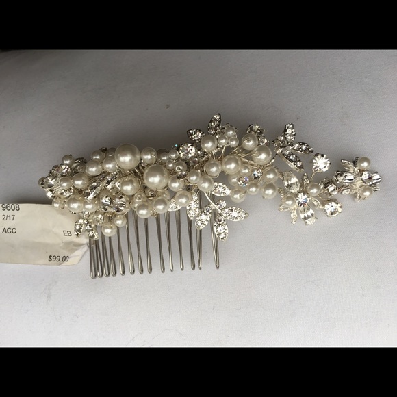 Bridal hair piece / comb / pin / wedding - Picture 2 of 6